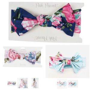 Posh Peanut Bows / Headwraps (new)